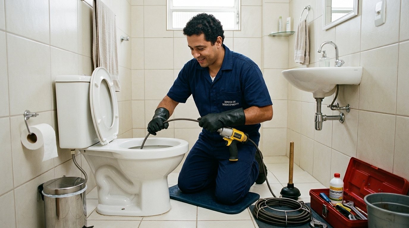 Atendimento em Vaso Sanitário em Divinópolis‑MG