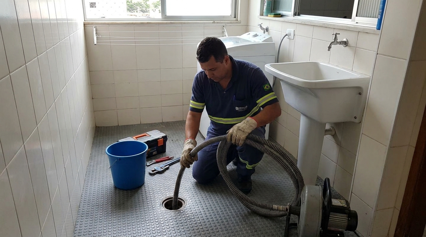 Desobstrução na Cozinha em Divinópolis‑MG